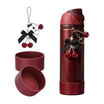 Acessórios para garrafas de água Owala Black Cherry Set 24oz