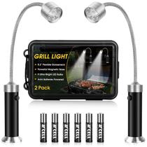 Acessórios para grelhar Grill Light Jasee BBQ com base magnética, pacote com 2