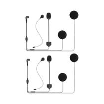 Acessórios Para Interfone De Motocicleta: Fone De Ouvido Rígido Compatível Com Intercomunicadores De