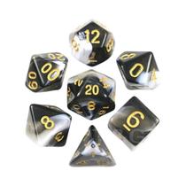 Acessórios para Jogos de Tabuleiro - Dados Acrílicos de Alta Qualidade com Cores Exclusivas