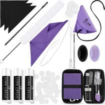 Acessórios para limpeza de flautas Vesici, kit de limpeza de flauta de 40 unidades