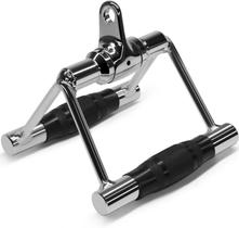 Acessórios para máquinas de cabos Yes4All Rubber Rotating Double D Row Handle