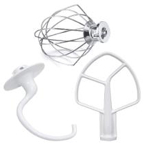 Acessórios para misturadores de cozinha Sikawai K5AB Flat Beater K5ADH Dough Hook K5AWW Wire Whip