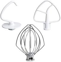 Acessórios para misturadores Funmit K45WW Wire Whip K45DH Dough Hook Acessórios para misturadores Funmit K45WW Wire Whip K45DH Dough Hook