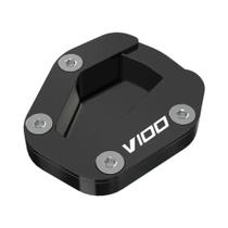 Acessórios Para Moto Guzzi V100 V100S 2023-2025: Alargador De Base De Apoio Lateral E Placa De