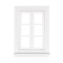 Acessórios para móveis de casa de bonecas Odoria Miniature Window Acessórios para móveis de casa de bonecas Odoria Miniature Window
