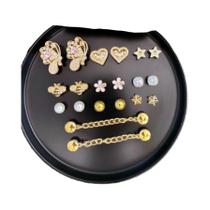 Acessórios Para Sapatos Crocs Em Forma De Borboleta, Coração E Estrela, Decorações DIY Destacáveis,