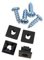 Acessórios personalizados 93323 Black Nylon Metal License Fixer