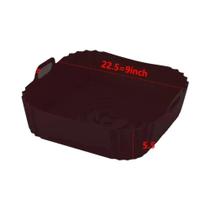 Acessórios Reutilizáveis De Silicone Para Airfryer, Forro Para Assadeira, Cesta Para Pizza E Frango