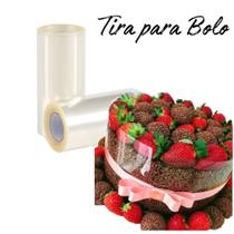 Acetato ATELLINI Flexível 15cm X 10m Não Esbranquiça ao Dobrar Bolos, Tortas, Confeitaria Acetato ATELLINI Flexível 15cm X 10m Não Esbranquiça ao Dobrar Bolos, Tortas, Confeitaria