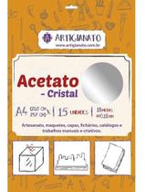 Acetato Cristal A4 0,18 Micras Artigianato 15 Un