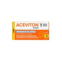 Aceviton Vitamina C 1g + Zinco com 10 comprimidos Efervescentes