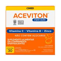 Aceviton Vitaminas Efervescentes Tripla Ação 30u