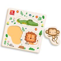 Ache e Encaixe Safari - Madeira - 2642 - Brincadeira De Criança