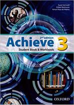 Achieve - student book e workbook - vol. 3 - OXFORD EDITORA Achieve - student book e workbook - vol. 3 - OXFORD EDITORA