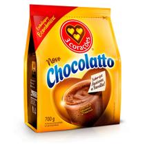 Achocolatado Chocolatto 3 Corações Refil Pacote 700g