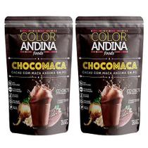 Achocolatado CHOCOMACA Color Andina 200g-2 pacotes