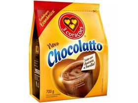 Achocolatado em Pó 3 Corações Chocolatto - 700g