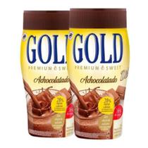 Achocolatado Em Pó Diet Gold Pote 200g (2 Unidades)
