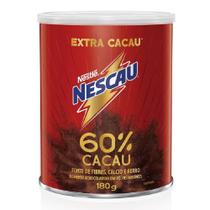 Achocolatado em Pó Nescau 60% Cacau Nestlé 180g Achocolatado em Pó Nescau 60% Cacau Nestlé 180g
