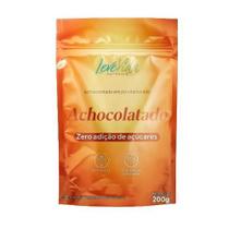 Achocolatado em pó vitaminado zero adição de açúcar 200g - Leve vida