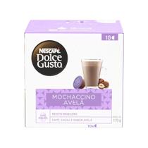 Achocolatado NESCAFE DOLCE GUSTO Mochaccino Avelã com 10 Capsulas 170g