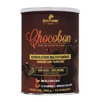 Achocolatado Saudável Chocobon multivitamínico com 13 vitaminas ativas, 7 minerais e ômega 3 sem açúcar Complemento alimentar para toda família 200g Achocolatado Saudável Chocobon multivitamínico com 13 vitaminas ativas, 7 minerais e ômega 3 sem açúcar Complemento alimentar para toda família 200g