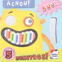 Achou Monstros Buu - 5 Máscaras Maravilhosas - Happy Books Achou Monstros Buu - 5 Máscaras Maravilhosas - Happy Books