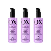 Acidificante Capilar Ox 200Ml Glicolico - Kit Com 3Un