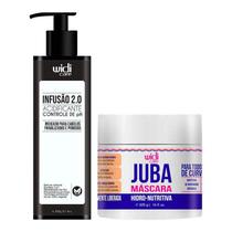 Acidificante Infusão 2.0 +Máscara Juba Hidro-Nutri Widi Care