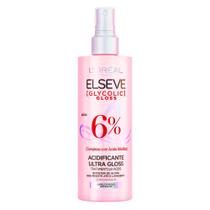 Acidificante Ultra Gloss Elseve Gycolic Gloss 6% com 200ml