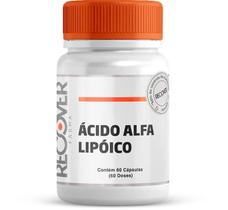 Ácido Alfa Lipóico 300mg - 60 cápsulas (60 Doses) - Antioxidante - Recover Farma