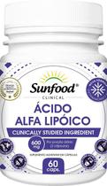 Ácido Alfa Lipóico 600mg 60 cápsulas - Sunfood
