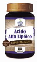 Ácido Alfa Lipóico 700mg com 60 caps Multivitta Ácido Alfa Lipóico 700mg com 60 caps Multivitta