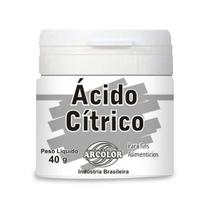 Acido Citrico 40g Arcolor