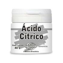 Ácido Cítrico 40g - Arcolor Ácido Cítrico 40g - Arcolor