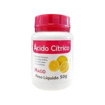 Ácido Cítrico - 50g - 1UN - Mago -
