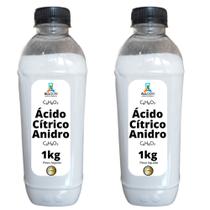 Ácido Cítrico Anidro 2kg 100% Puro Alimentício