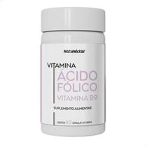 Ácido Fólico Ativo 60 Cápsulas Gestante 1000ug Vitamina B9 Suplemento Alimentar Natural 100% Puro Natunectar