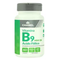 Ácido Fólico Max - Vitamina B9 60 cápsulas - Chamel