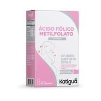 Acido folico metilfolato com vitaminas 30caps katigua