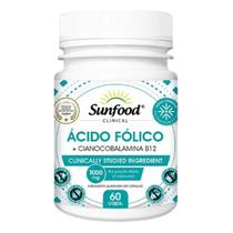 Acido Fólico + Vitamina B12 60 Cápsulas Sunfood