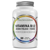 Ácido Fólico, Vitamina B12 + Ferro 60cps