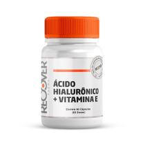 Ácido Hialurônico 50mg + Vitamina E - 60 Cápsulas (60 Doses) - Recover Farma