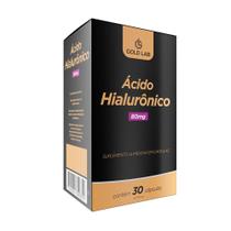 Acido Hialuronico 80mg Gold Lab Suplemento Alimentar 30 Capsulas Acido Hialuronico 80mg Gold Lab Suplemento Alimentar 30 Capsulas