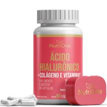 Ácido Hialurônico + Biotina, Colágeno e Vitaminas 60 Caps - Nutrione
