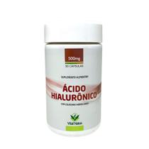Ácido Hialurônico + Colágeno Hidrolisado 30 cáps - Vital Natus