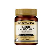 Ácido hialurônico + colágeno tipo 2 60 caps - dr. botânico