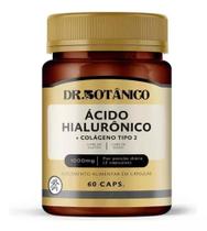 Acido hialuronico + colageno tipo 2 60 capsulas 1000mg dr botanico