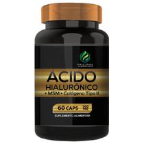 Acido Hialuronico + Colageno Tipo II + MSM 60Cáps - Fonte Verde